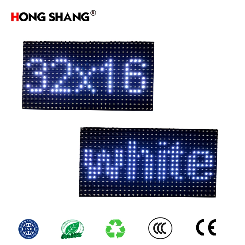 Produce Monochrome LED Electronic Display Module, Wholesale/Supplier Advertising Screen Identification Accessories