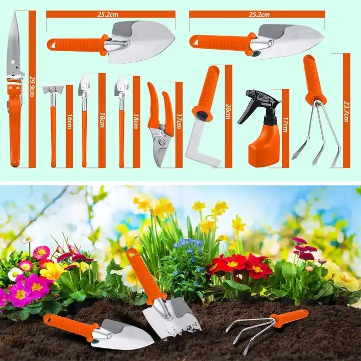 Gardening Plant Professional Home Hand Portable Garden Planting Tool Set