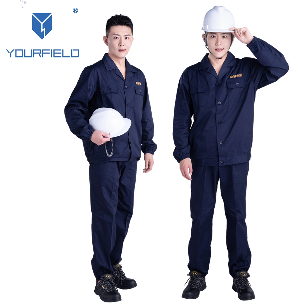 Summer High quality/High cost performance Uniform Anti-Static Work Clothes Workwear Jackets Pants Suits