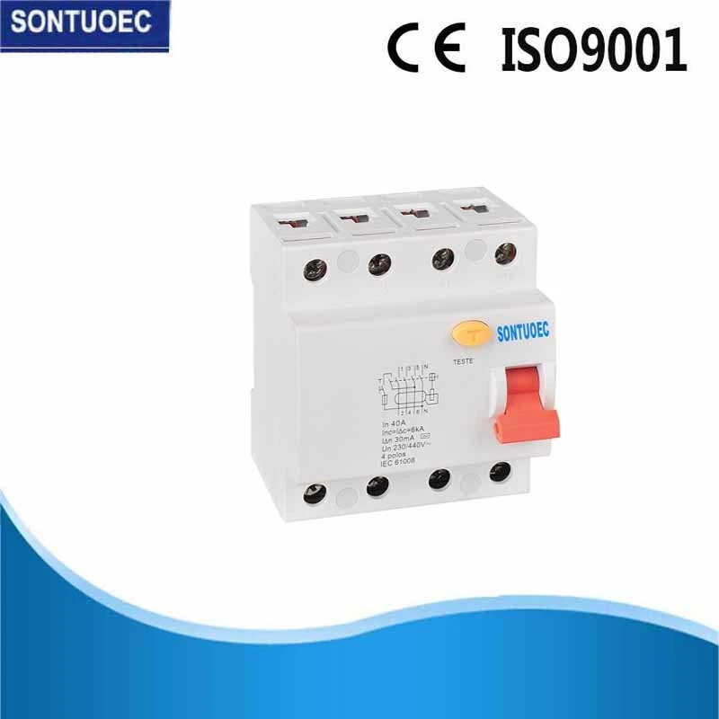 F360 RCCB Leakage Current Circuit Breaker Electronic or Magnetic Type