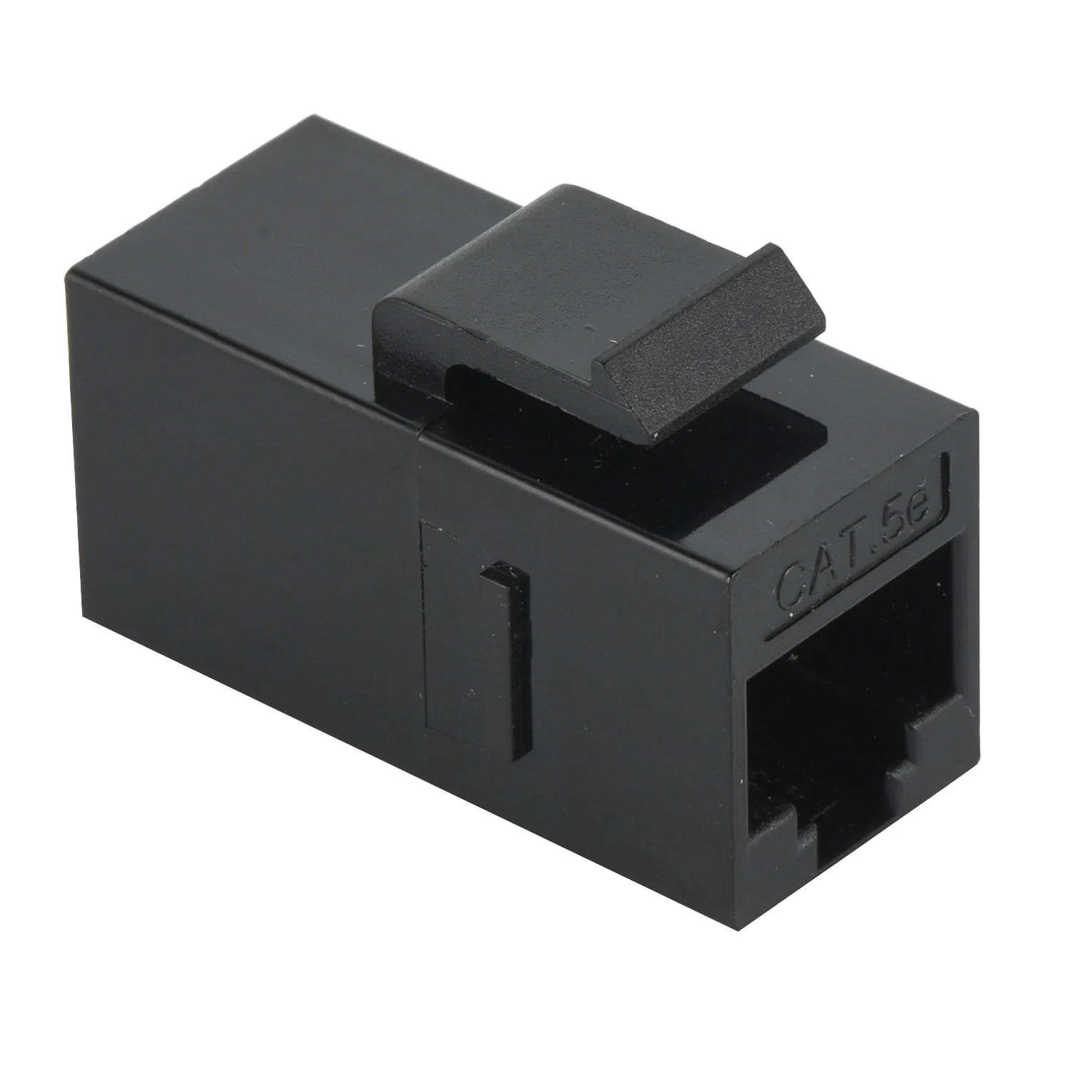 Acoplador de rede em linha RJ45 Keystone Jack, RJ45-RJ45, Cat 6 UTP