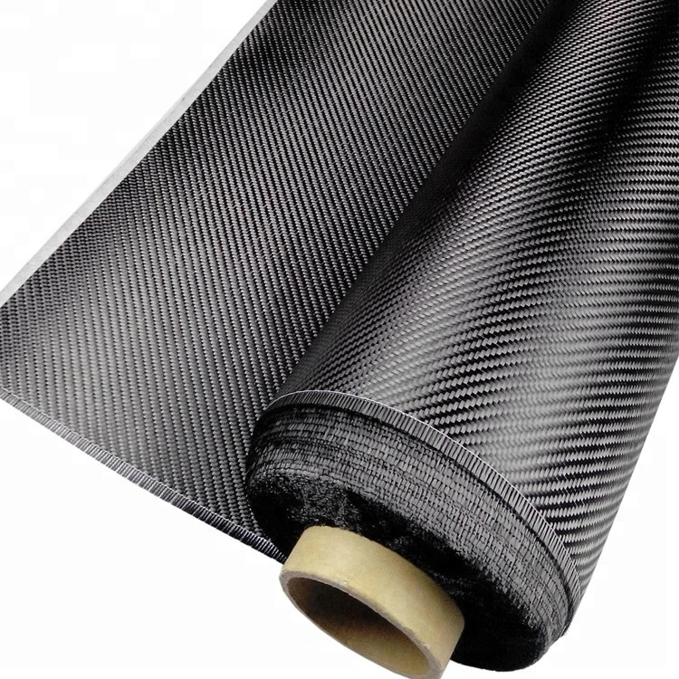 La Chine Factory Hot Sale plaine 3K 200g/armure sergé tissu en fibre de carbone