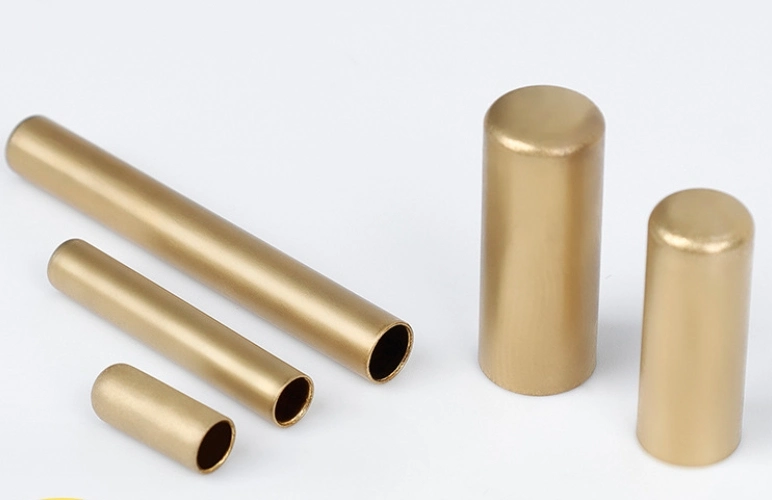 Precision Brass Tube Deep Drawing Customized Expansion and Contraction Process Connector Various Pipe Fittings Fabricated Deep-Drawing Stamping