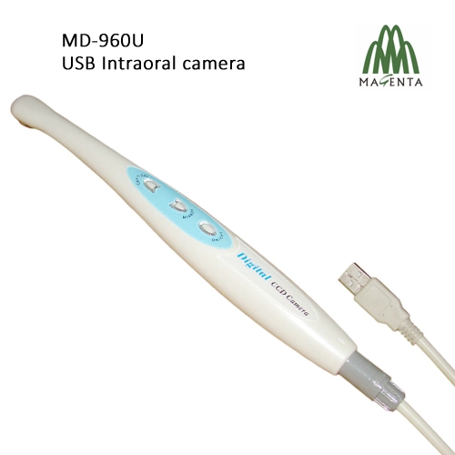 (Magenta) Cámara intraoral digital USB dental para ordenador