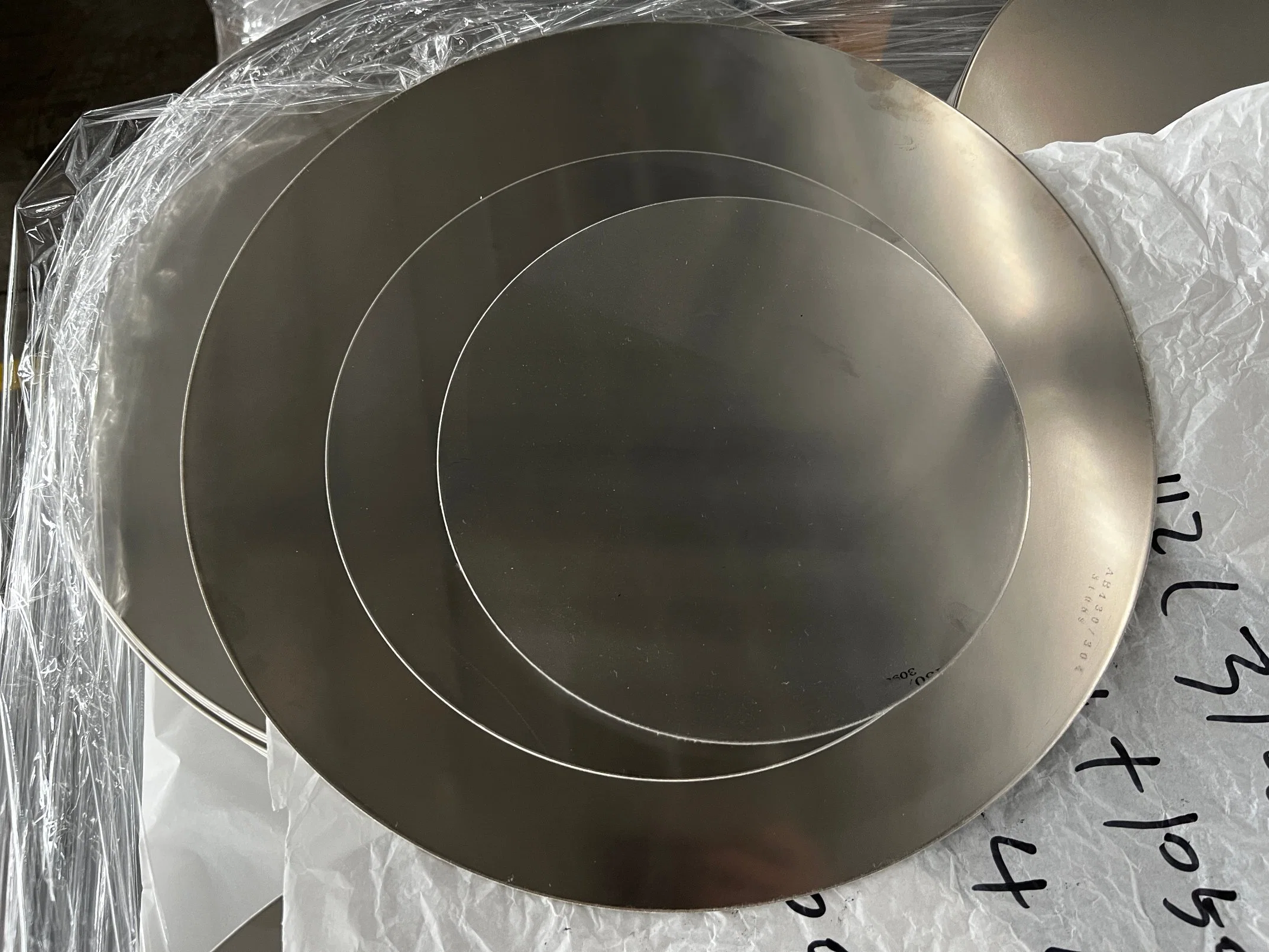 304 201 Grade Zhejiang Factory Stainless Steel Triply Circles Composite Materials for Kitchenware