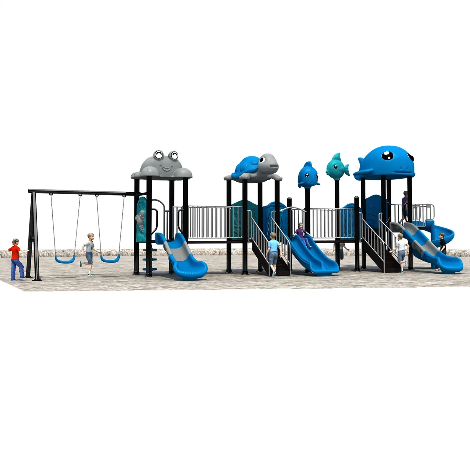 Customized Community Playground Toys Outdoor Children's Play Equipment