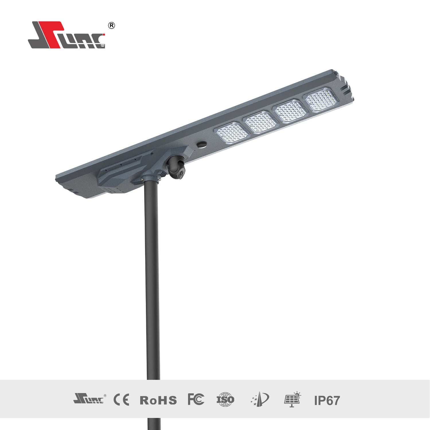 Sunc Factory Good Price 300W Outdoor Luminaria Integrated All in One LED Solar Street with 4G Camera