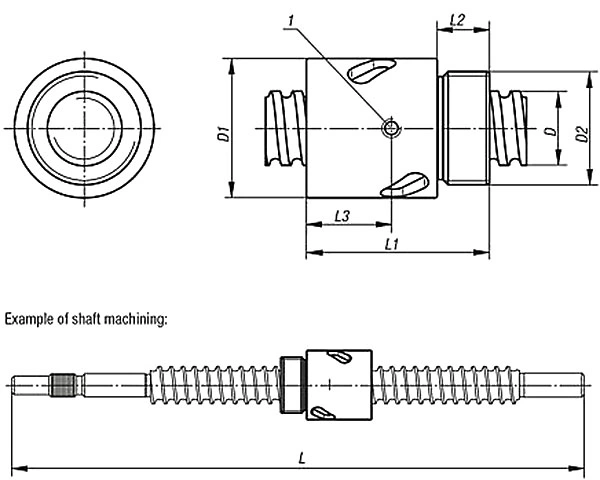 Stainless Steel Liner Ball Screw Manufacturer