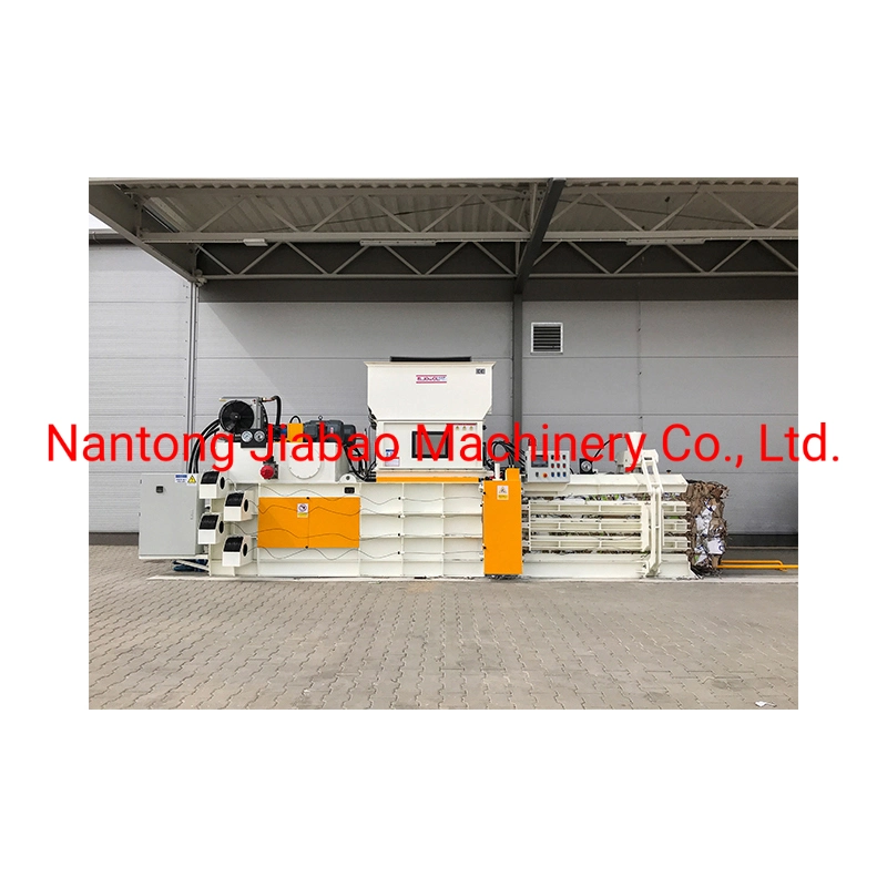 Top Selling Multi-Functional Waste Paper Packaging Machine UK Standard Full Automatic Horizontal Baler for Packing Pet Bottles/Plastic Films/Cardboard/Sponge