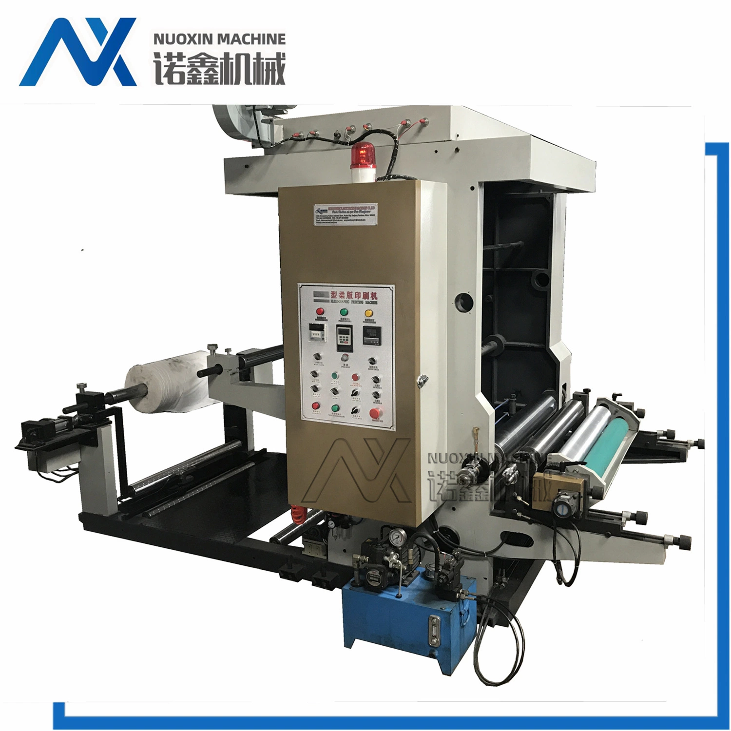 Высокое качество один цвет рулон термографической бумаге материалов HD пластиковую гофрированную Flexo печати печатной машины