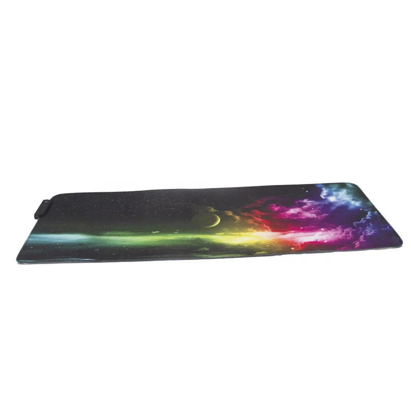 Custom Sublimation Printing Large Size Anti Slip Rubber RGB Gaming Mouse Pad