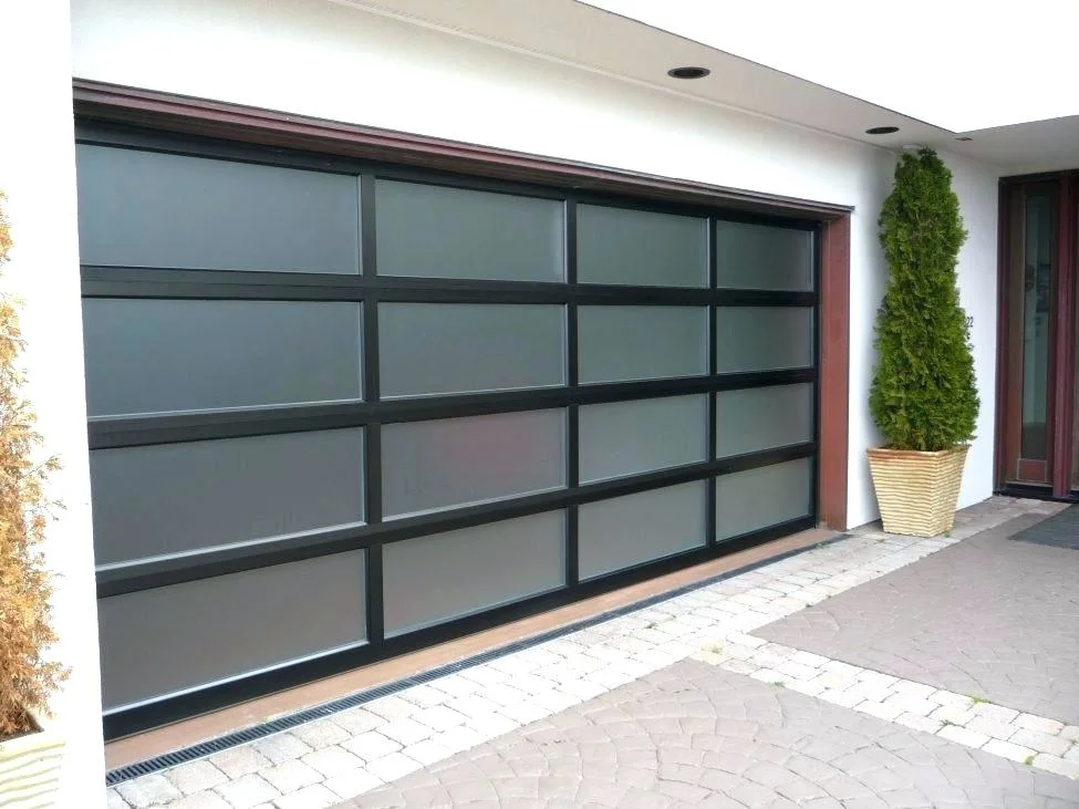 Industrial Interior Aluminum Electric Overhead Garage Door