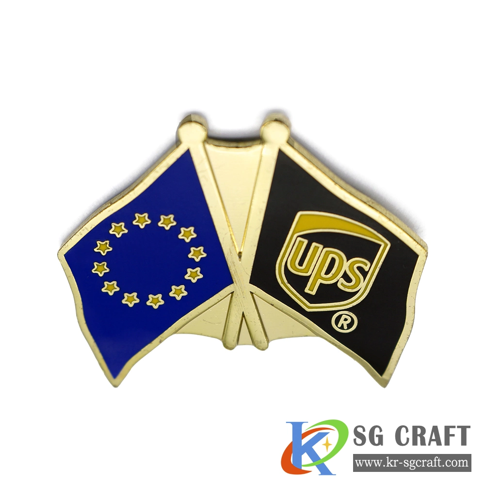 No MOQ Factory Price Custom Own Logo Metal World National Lapel Badge Brooch Souvenirs Country Flag Soft Enamel Pin for Promotion Gift