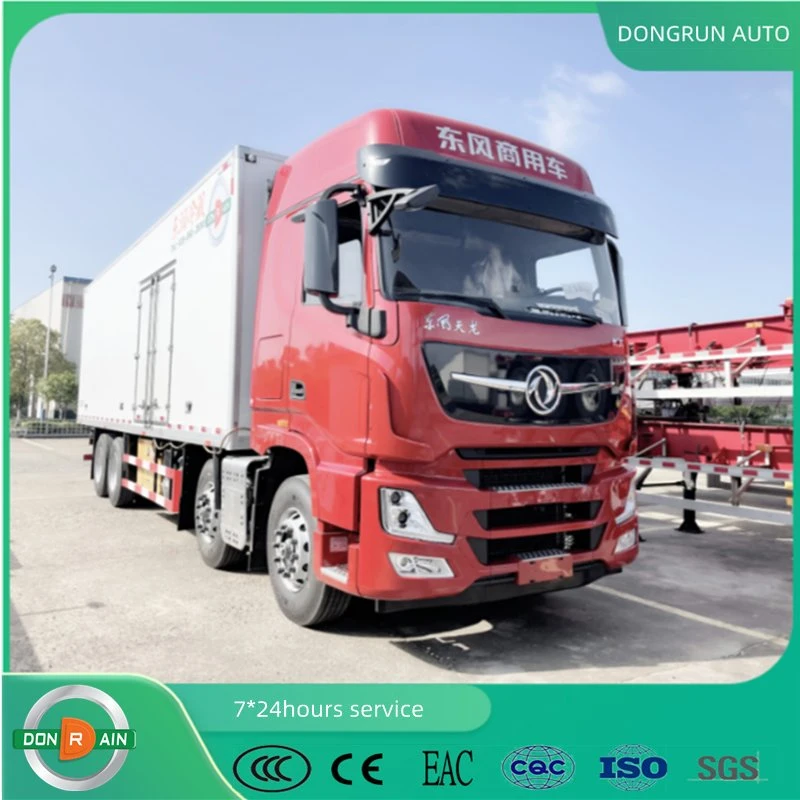 Dongfeng 8 Ton 15ton 25ton pequeño gran transporte de carga media Camión vehículos de camión refrigerados