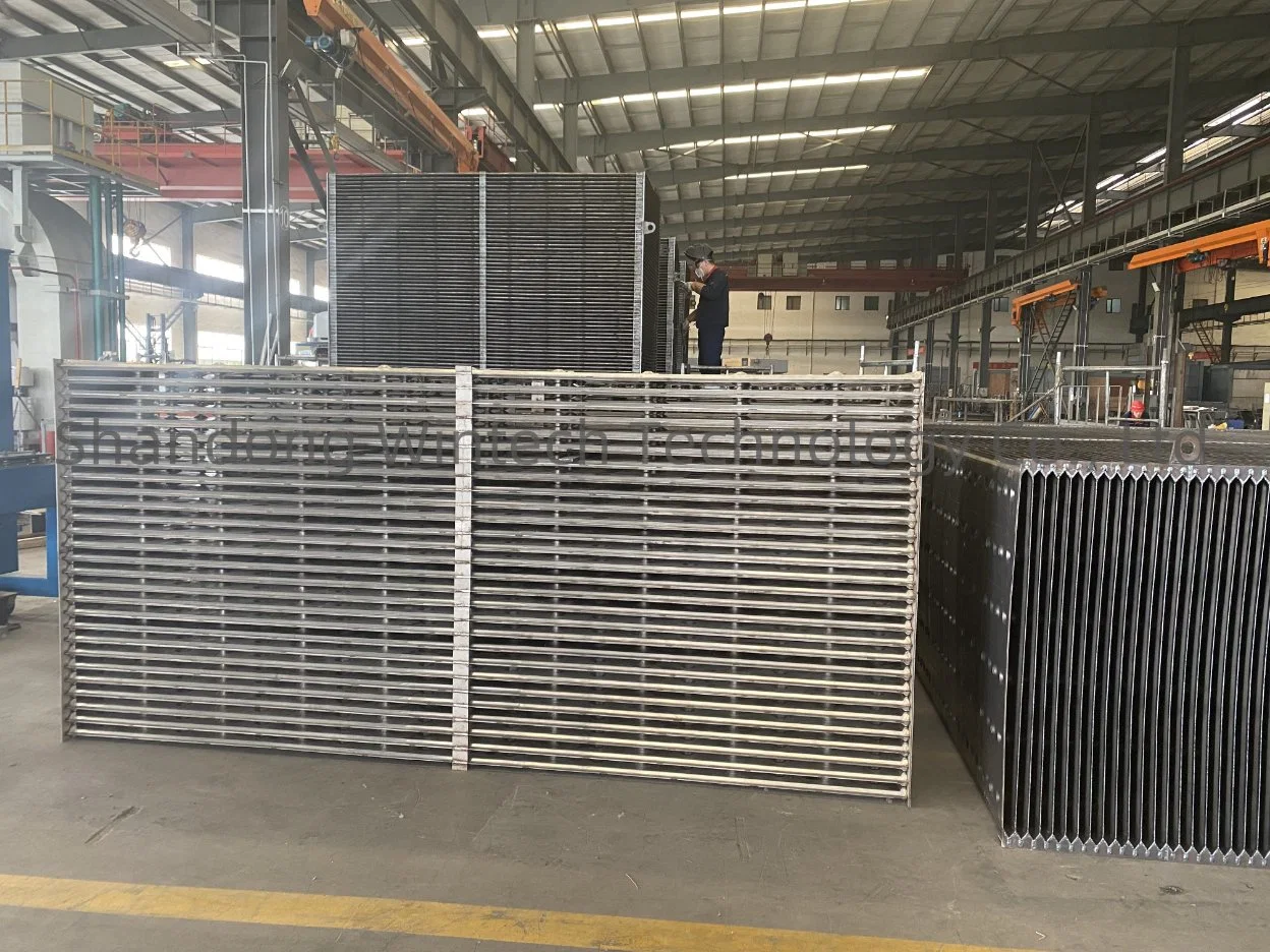 Modular Stainless Steel Welded Plate or Glass Tube Air Preheater for Steelworks and Petrochemical Refinery