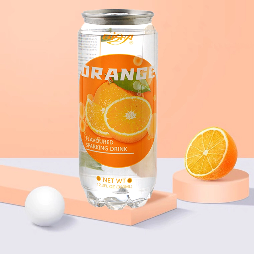 Orange Flavor Private Label Soda Soft Parking Drink