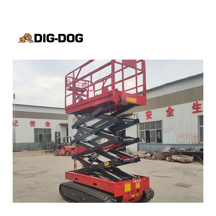 Factory Direct Sale All Terrain Tracked Crawler Scissor Lift