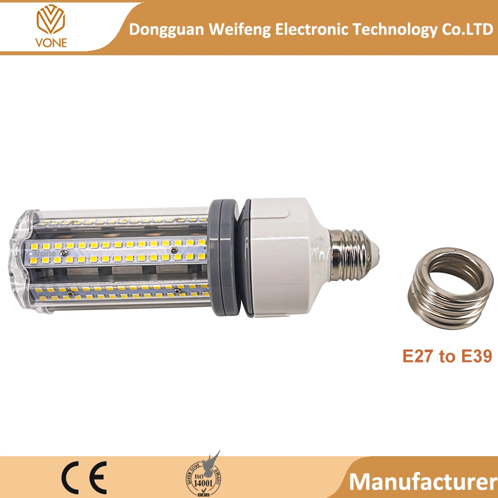 30W Waterproof LED Corn Light for Indoor Outdoor Warehouse High Bay Lighting