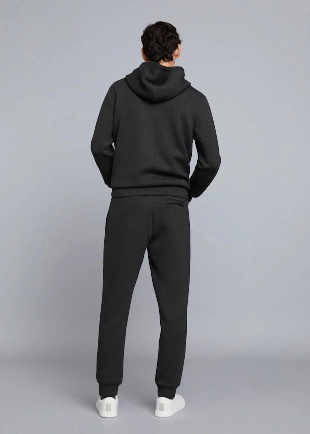 Textured Jogger Sustainable Cotton Jogger Soft and Comfort Breathable Trousers