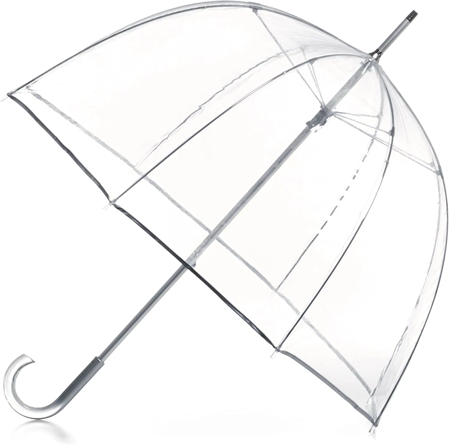 Bubble Umbrella with Windproof Dome -All Transparent Umbrella for Adults- - Birdcage Bubble See Through