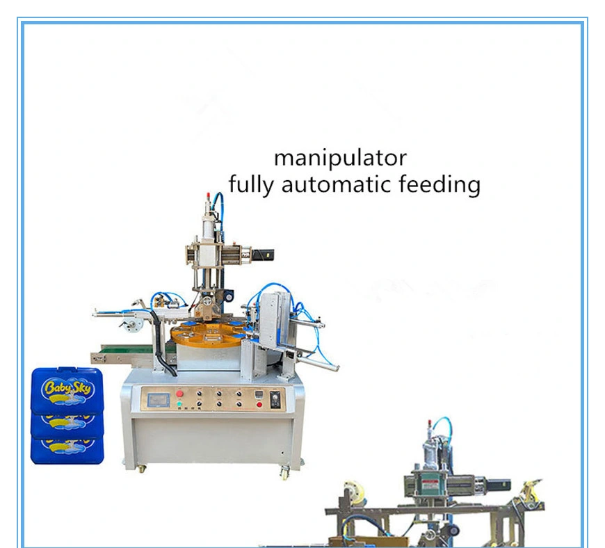 Máquina de grabado con sello de lámina caliente giratoria automática para plástico/papel/cuero