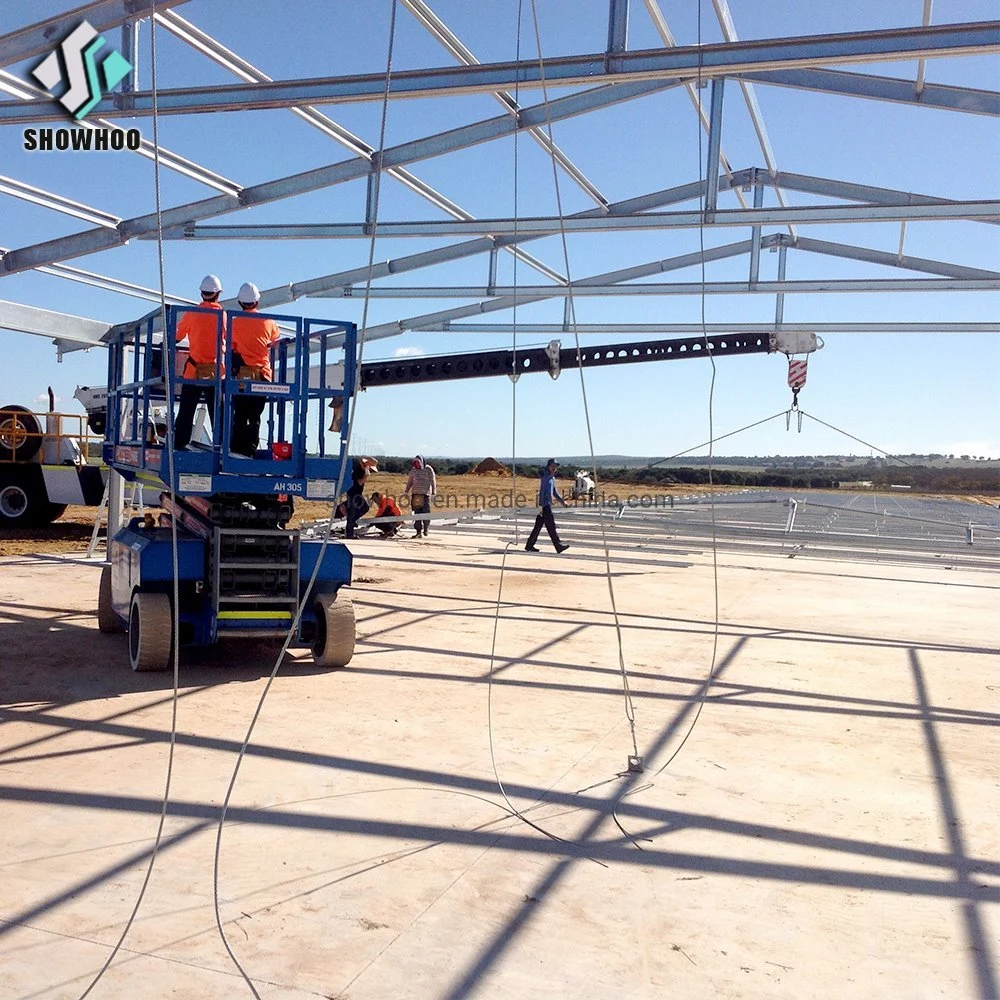 Prefabricated Steel Structure Chicken House Closed System Sheet Metal Poultry Building