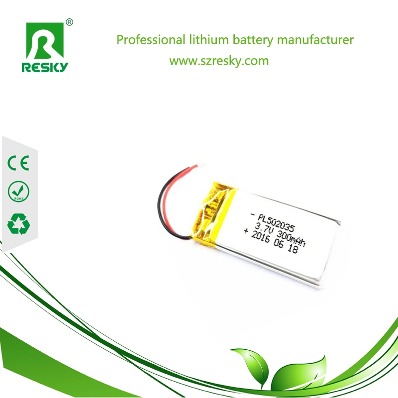 PCB Protected 3.7V 501430 150mAh Rechargeable Lipo Battery for GPS