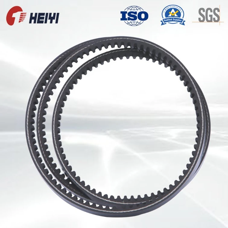 Heavy Duty Power Transmission Raw Edge V Belts for Ceramic Chemical Factory