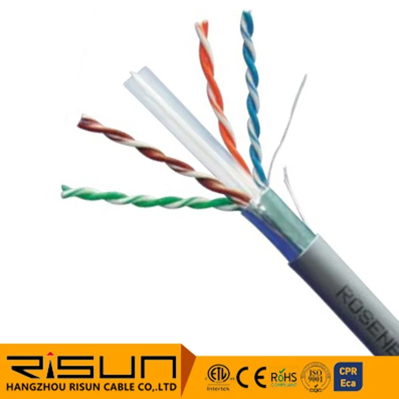 Round Wire FTP CAT6 Cable Factory Product