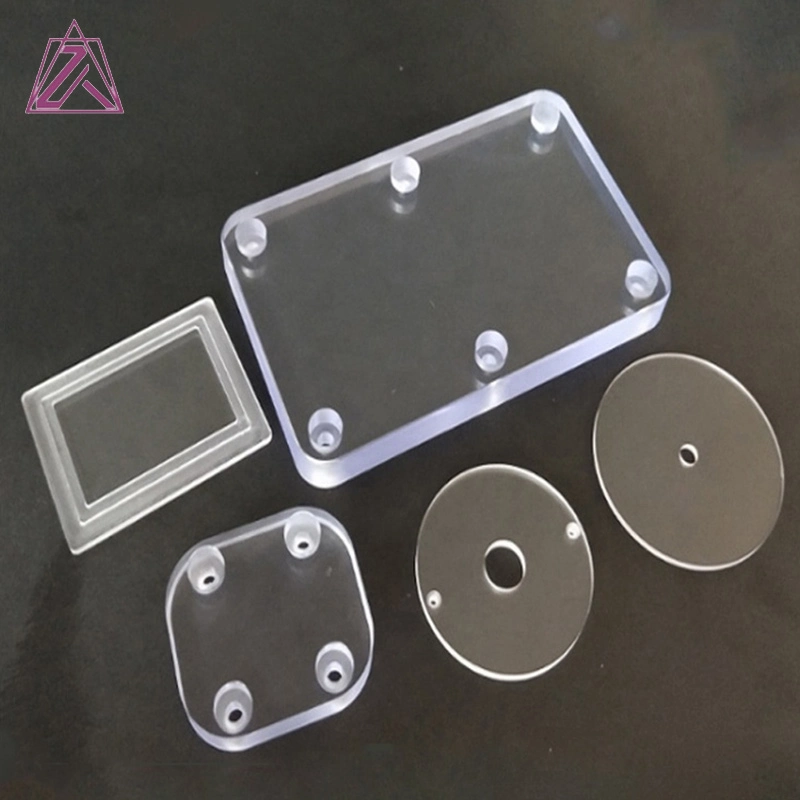 China Transparent Acryl PMMA ABS PC Kunststoffteile Produkte CNC Drehbearbeitung Service