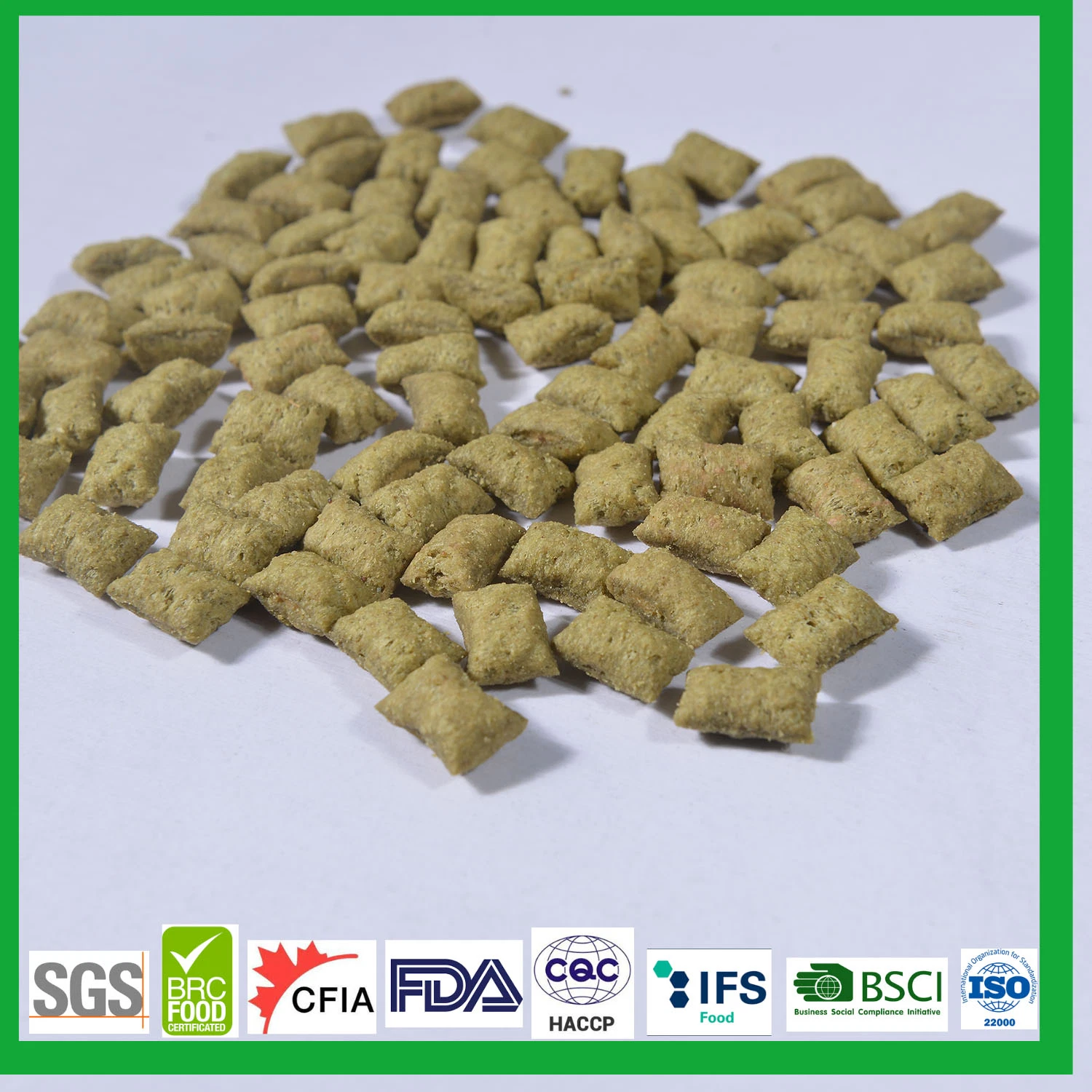 OEM ODM China Pet Treats Manufacture Chicken & Catmint Triple-Biscuits Pet Snacks