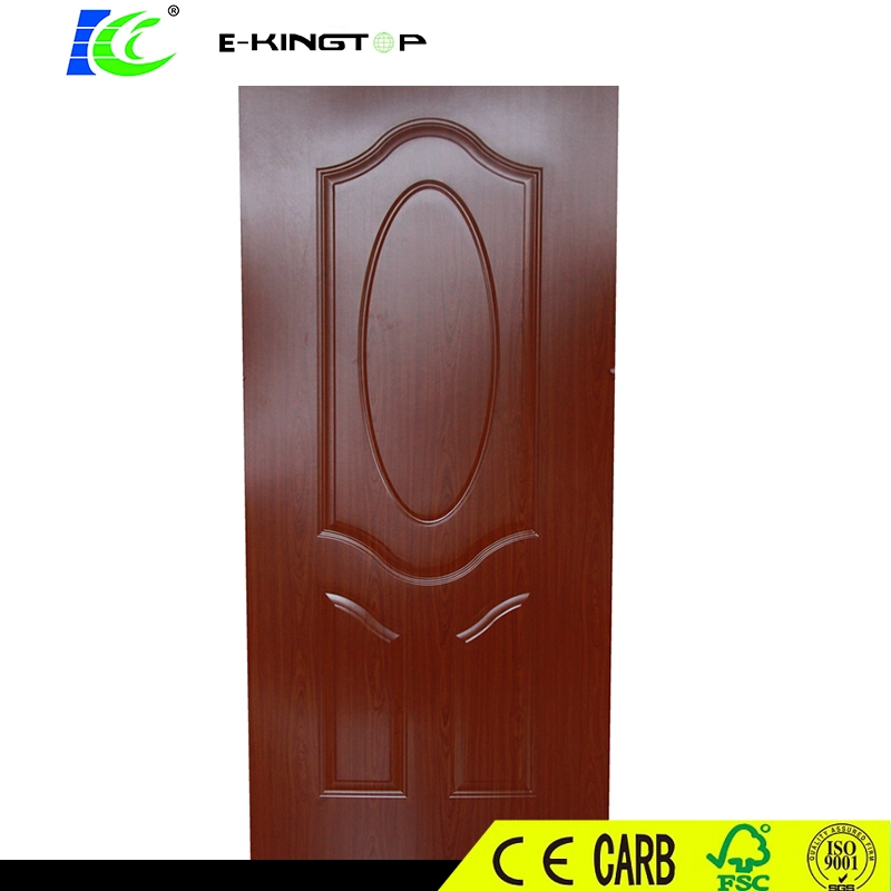 Personalizar los diferentes tipos de laminado decorativo de la piel de la puerta de chapa de madera moldeada