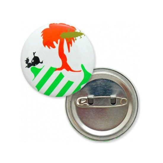 Promotionl Tinplate Guangzhou Mould Making Cutter LED Light Rectangle Lapel Bottle Opener Tin Button Badge