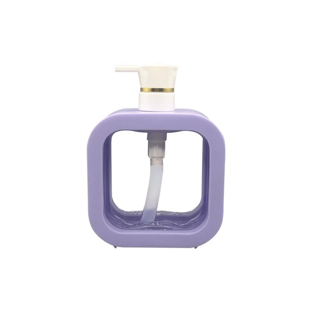 Shower Dispenser Empty Square Plastic Pump Bottle Refillable Bottle for Shampoo Lotions Wbb19222