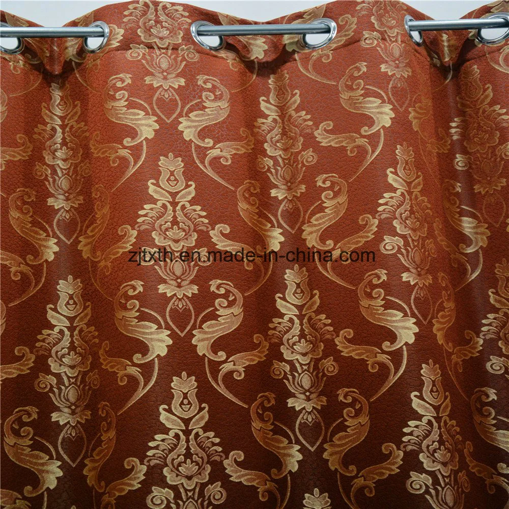 Cheap Polyester Embossed Blackout Furniture Sofa Curtain Home Textile Upholstery Fabric