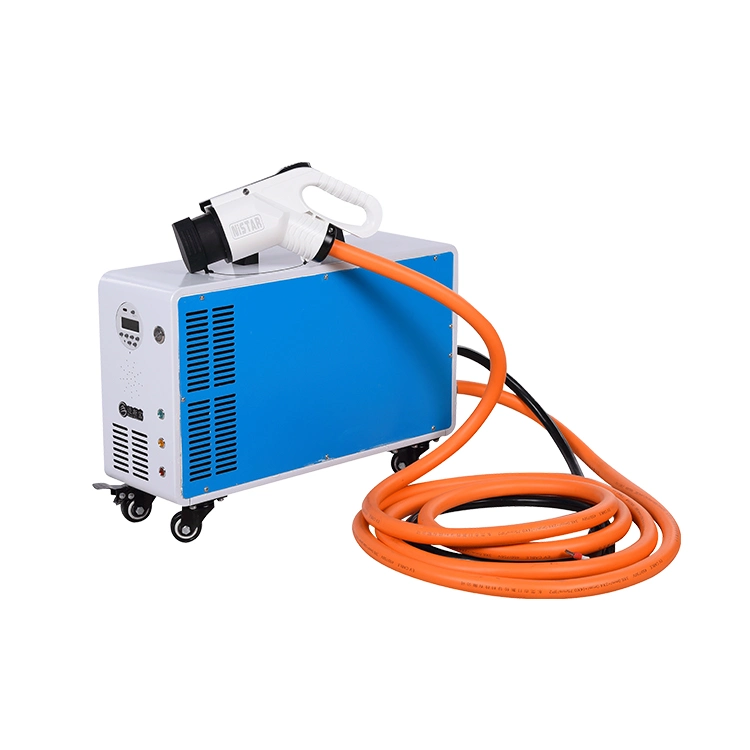 Max Power Movable Portable DC Fast EV Charger to Meet 20kw 30kw CCS2, GB/T, Chademo Charging Standard