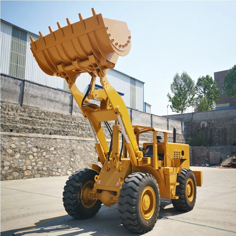 Underground Diesel Wheel Loader Mining Scoop Loader 4ton Underground Wheel Loader