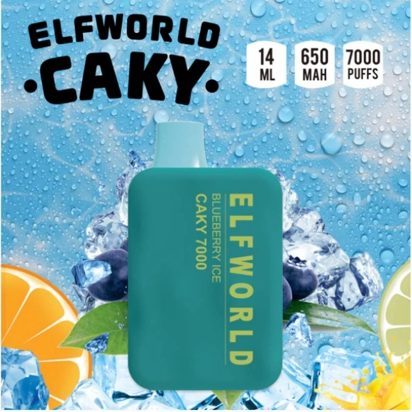 شنزن بيلاغا إلكترونيةCigarette Elfworld 7000 Bar Caky