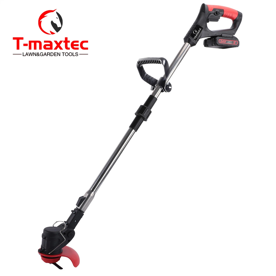 21V Cordless High Quality Flower Power Trimmers Machine Lithium Battery Grass Cutter TM-Gt302li