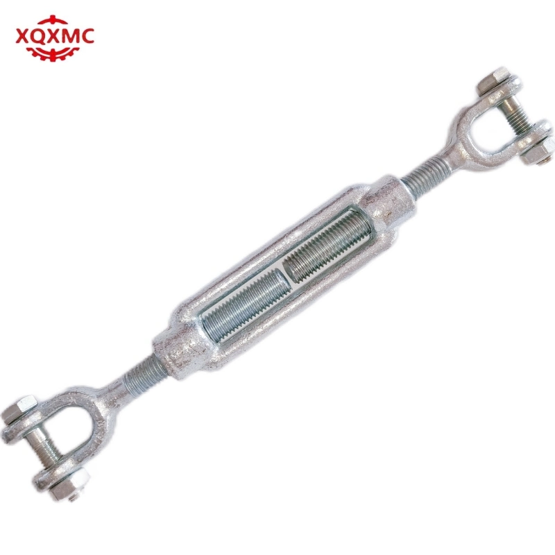 DIN1480 Type Galvanized Carbon Steel Turnbuckle with Hook&Eye