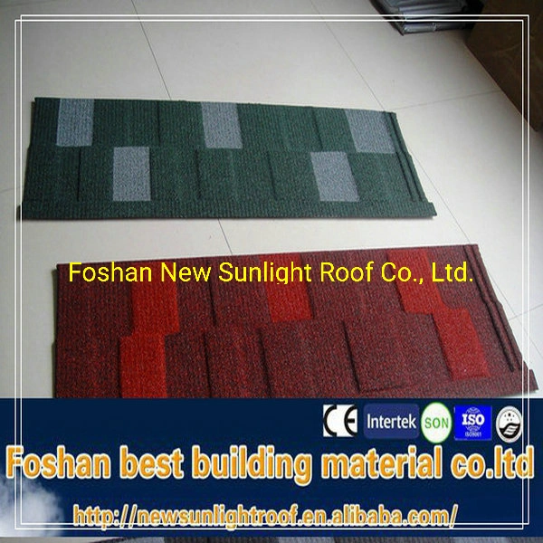 Construction Material Stone Coated Steel China Roofing Tile