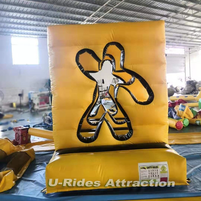 Uso comercial cuerpo humano inflable a través de juego de pared para los deportes Eventos Fiesta