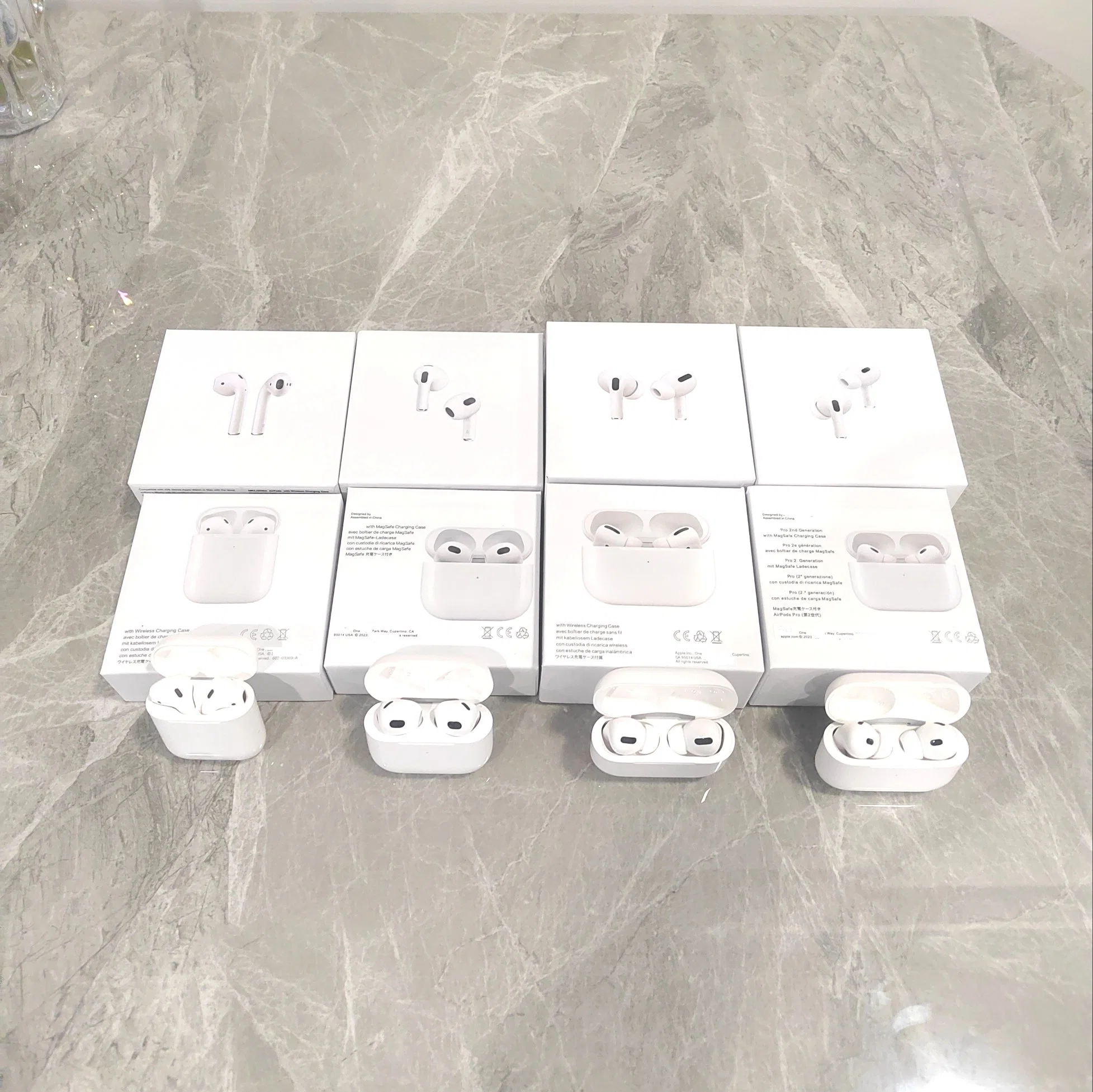 Hot Sales 1: 1 Earphone Earbud Airpods PRO 2 Max Bluetooth Earphones Headphones