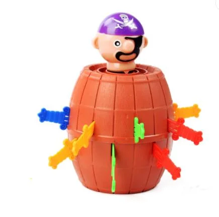 New Toys mais popular Pirate Bucket Tricky Toys Novelty GAG Brinquedos