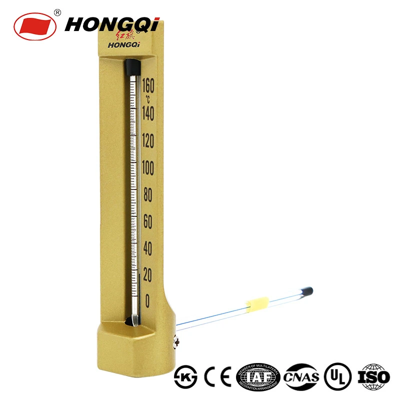 Brass Thermometer Hydraulic Equipment