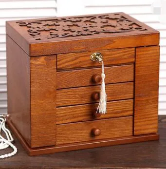 New Arrival Huge Wooden Jewelry Box