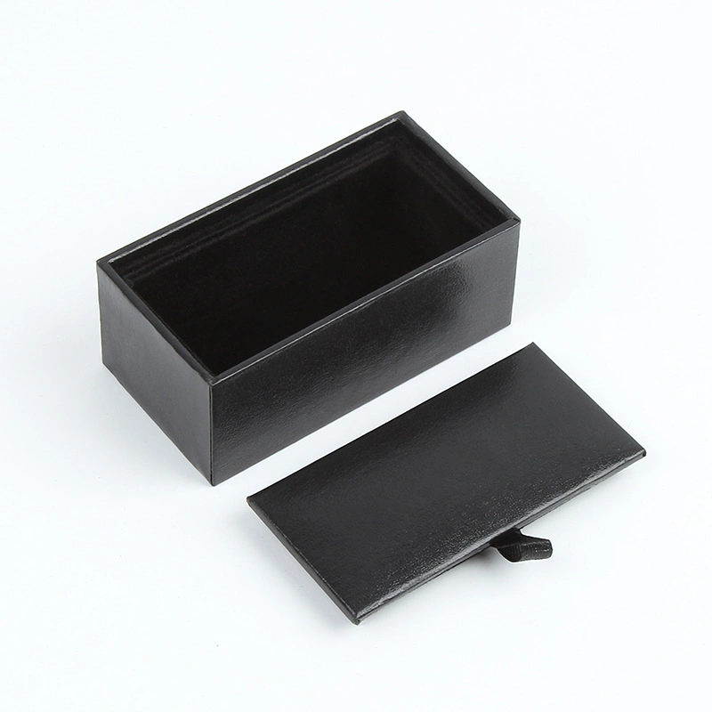 Factory Custom Logo Fantastic PU Leather Jewelry Cufflink Packing Box