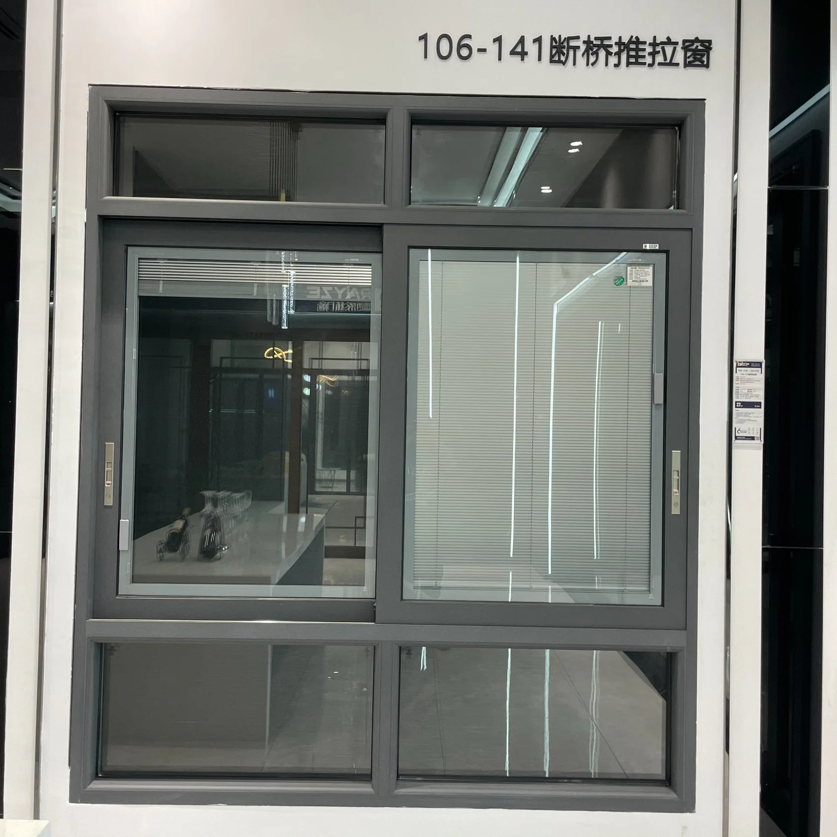 Factory Price Thermal Insulation Double Glazed Sliding Window