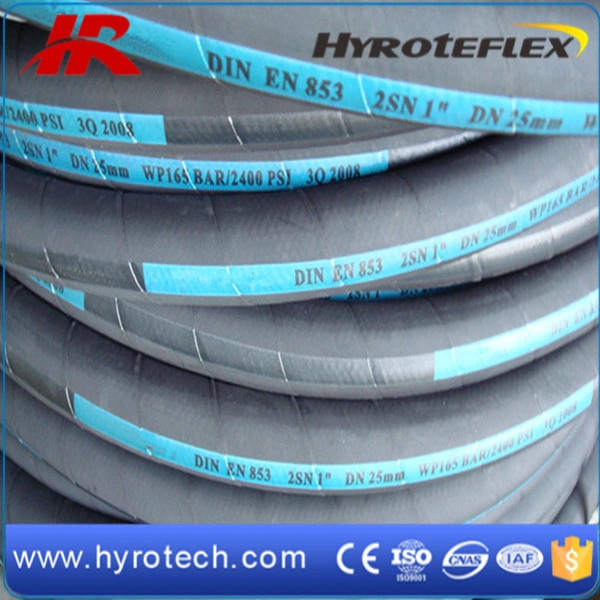 Two Wire Braids Reinforcement SAE 100r2at