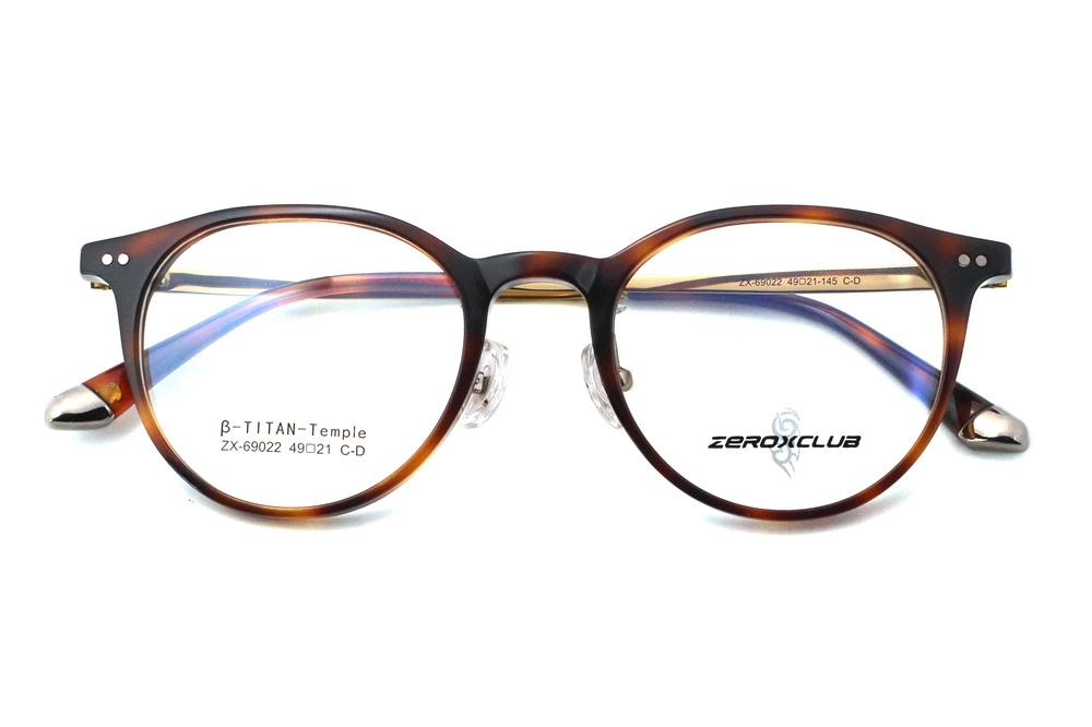 High quality/High cost performance OEM Thick Arm Acetates Eyeglasses Optical Frames